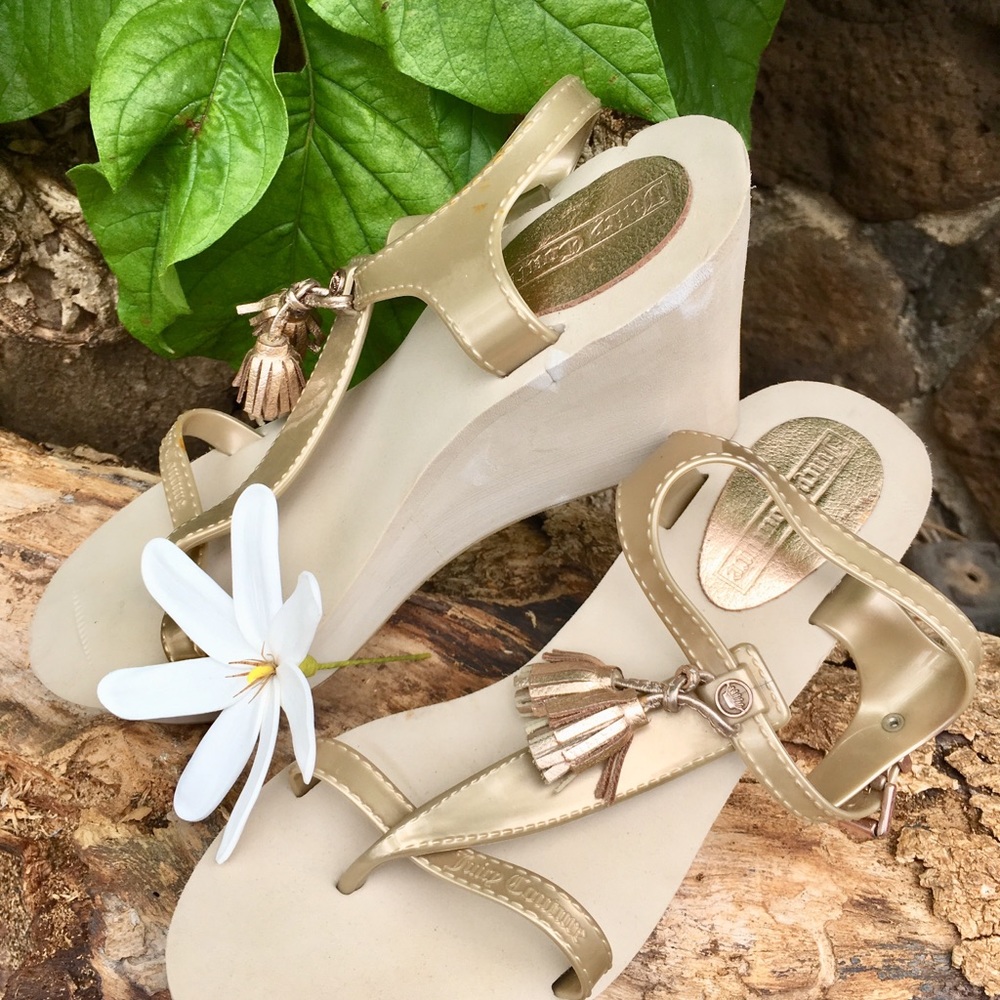 🍃 Juicy Couture Lily Wedge Sandal🍃 - Picture 4 of 5